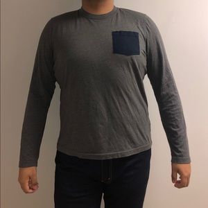 A&F Grey Longsleeve Shirt